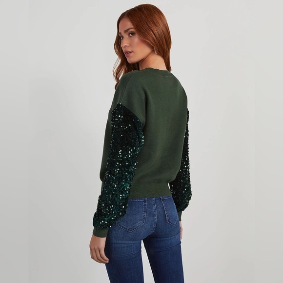 VICI Sequined Sleeved Sweater - Picture 4 of 9